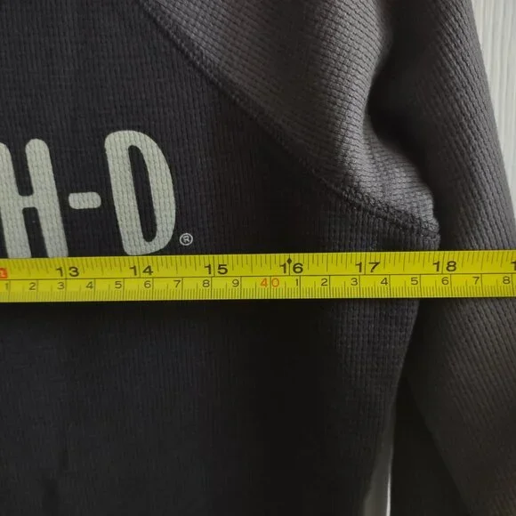 Harley-Davidson long sleeve t shirts - thermal - bundle of 3 - like new - size M - Picture 8 of 14